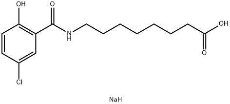 N-(5-Chlorosalicyloyl)-8-aminocaprylic acid disodium salt