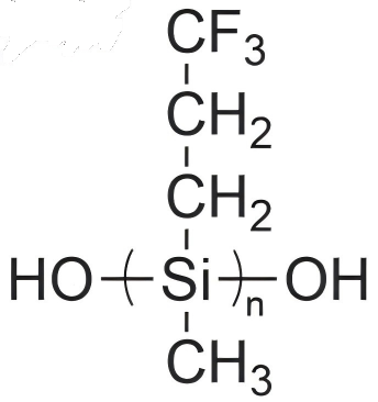 POLYTRIFLUOROPROPYLMETHYLSILOXANE, SILANOL TERMINATED